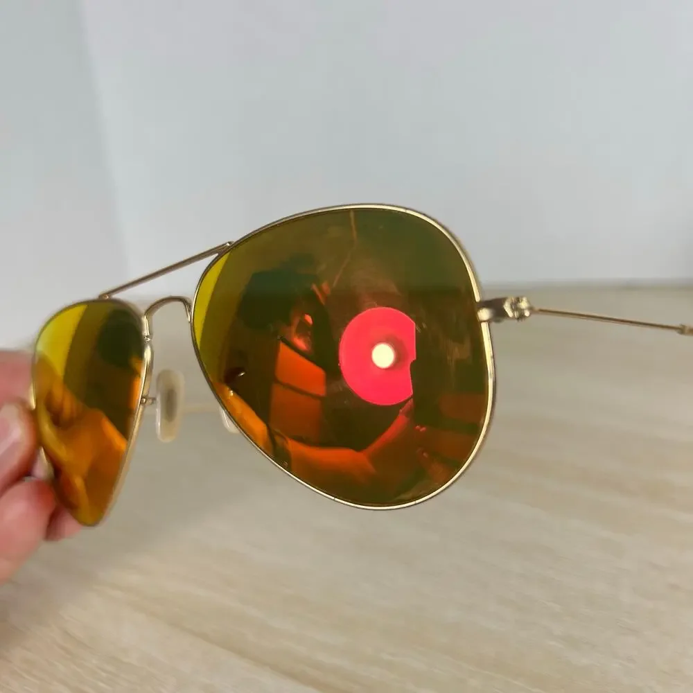 Ray-Ban RB3025 Aviator Large Metal 112/69 Sunglasses FRAMES ONLY 58-14